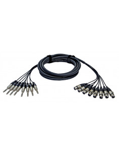 8 TRS - 8 XLR F, 2 m